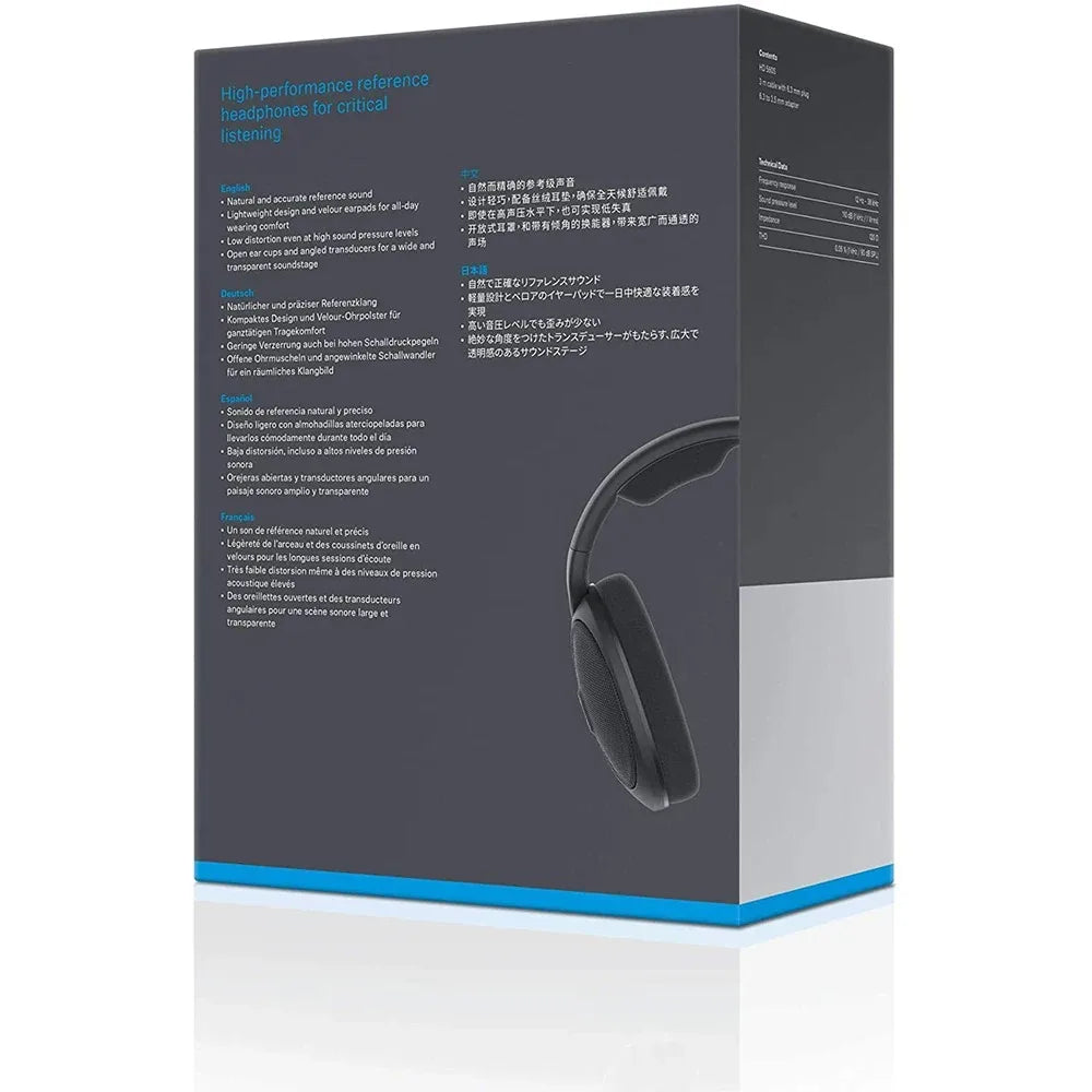Sennheiser HD 560S Open Back Over Ear Audiophile Headphones Neutral Reference Sound Studio Mixing Wired Headset HD560S