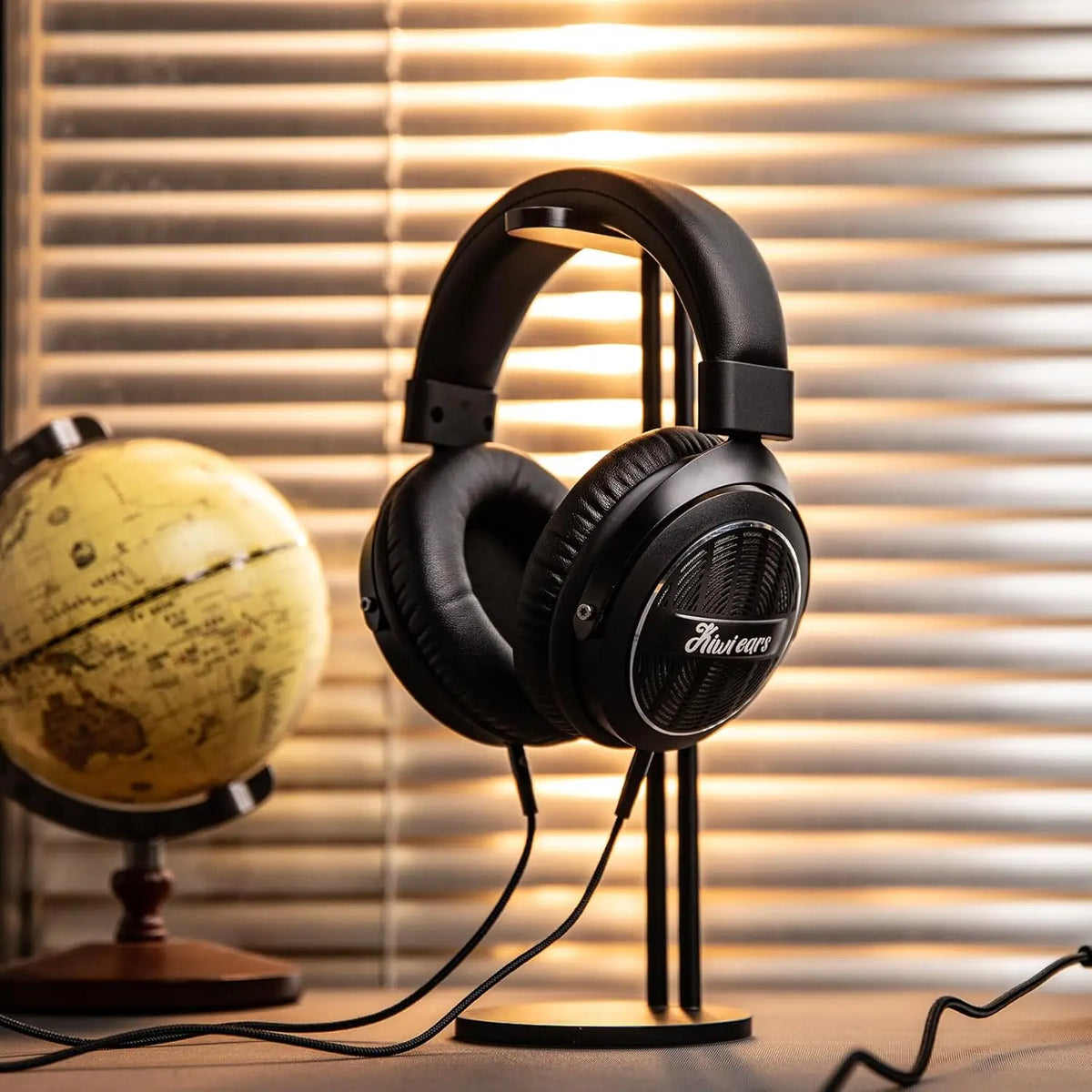 Kiwi Ears Ellipse Studio Grade Dynamic Driver Headphones with Floorstanding Speaker Tuning in a Headphones