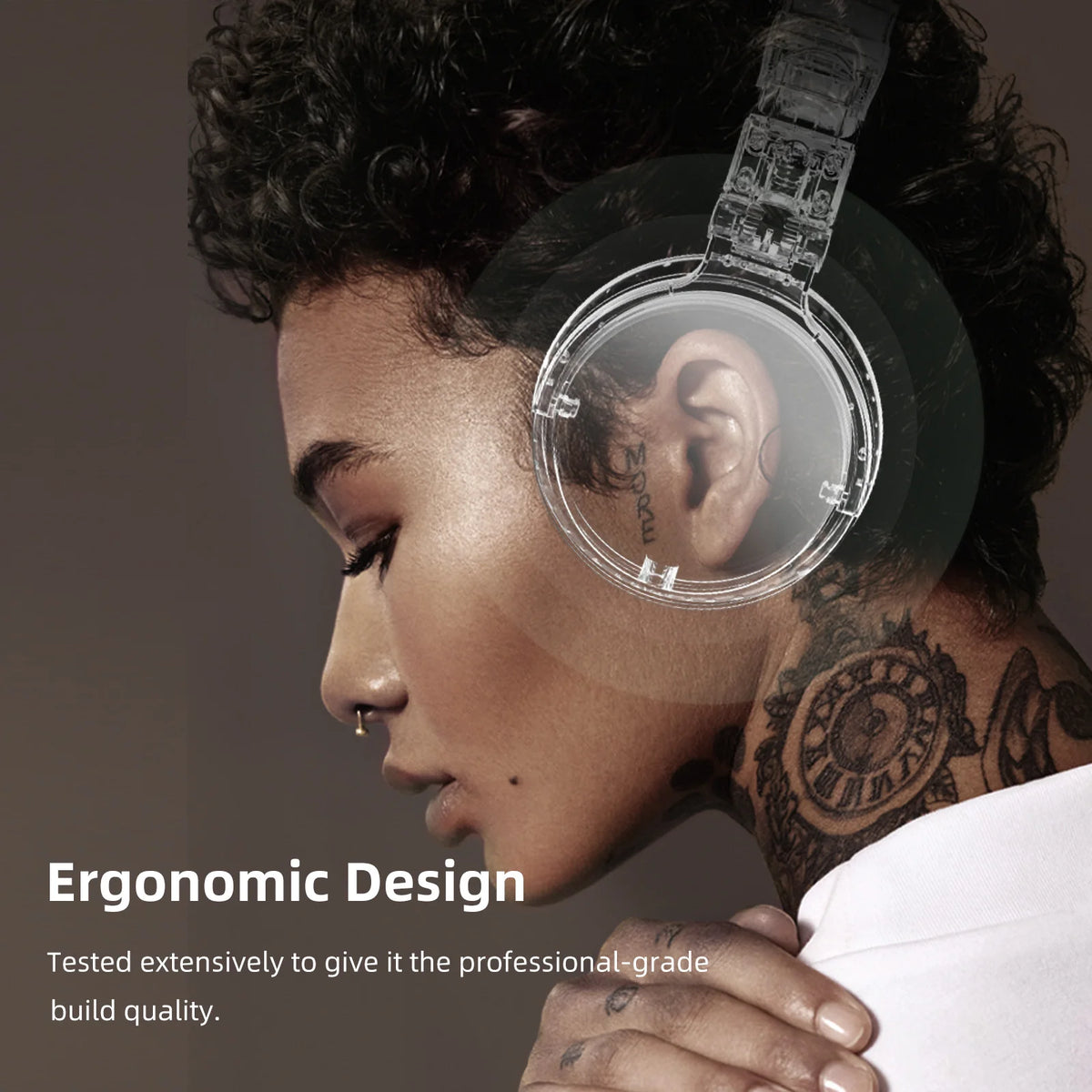 Oneodio Pro 10 Wired Headphones Over Ear Hi-Res Audio Wired Headset With Microphone Studio DJ Stereo Headphones 3.5mm/6.35mm