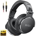 Oneodio EKSA P100 3.5/6.35mm Wired Studio HiFi Headphones Over Ear Professional Hi-Res DJ Monitor Headset With Mic For Guitar