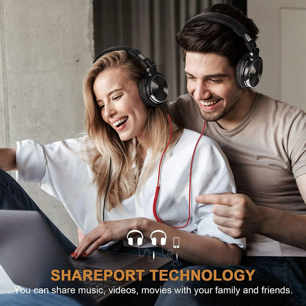Oneodio Pro 10 Wired Headphones Over Ear Hi-Res Audio Wired Headset With Microphone Studio DJ Stereo Headphones 3.5mm/6.35mm